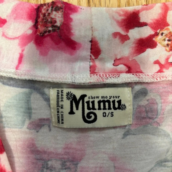 Show Me Your Mumu Floral Tie Up Belted Kimono Robe Cover-Up - Picture 5 of 6